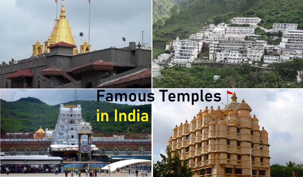 Famous temples in India