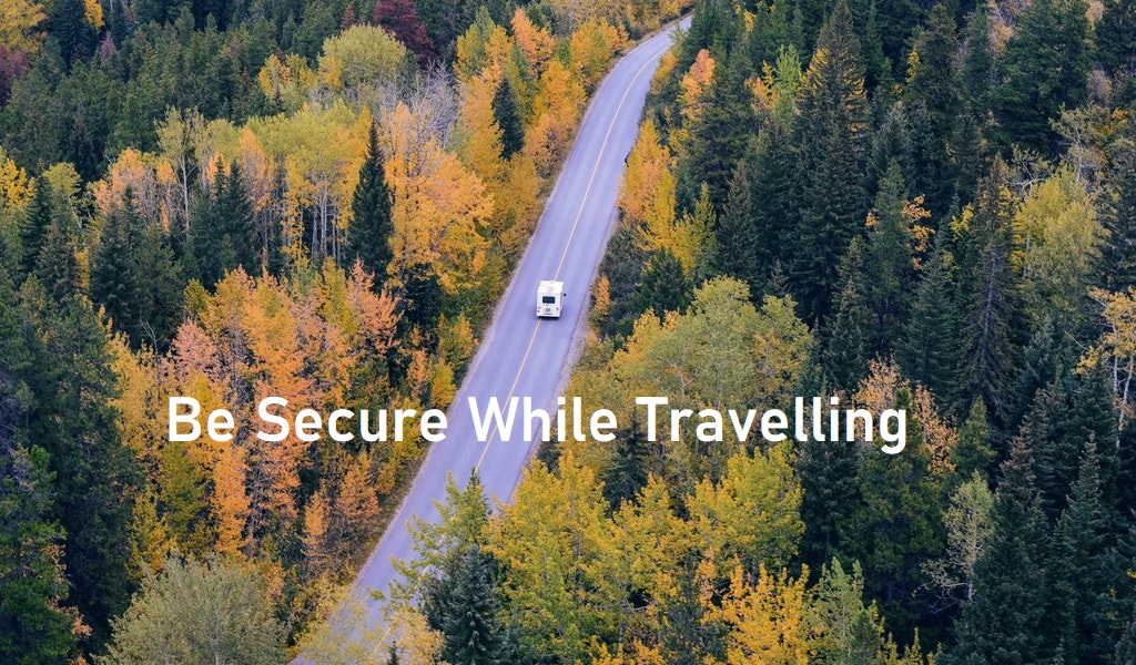 be secure while travelling